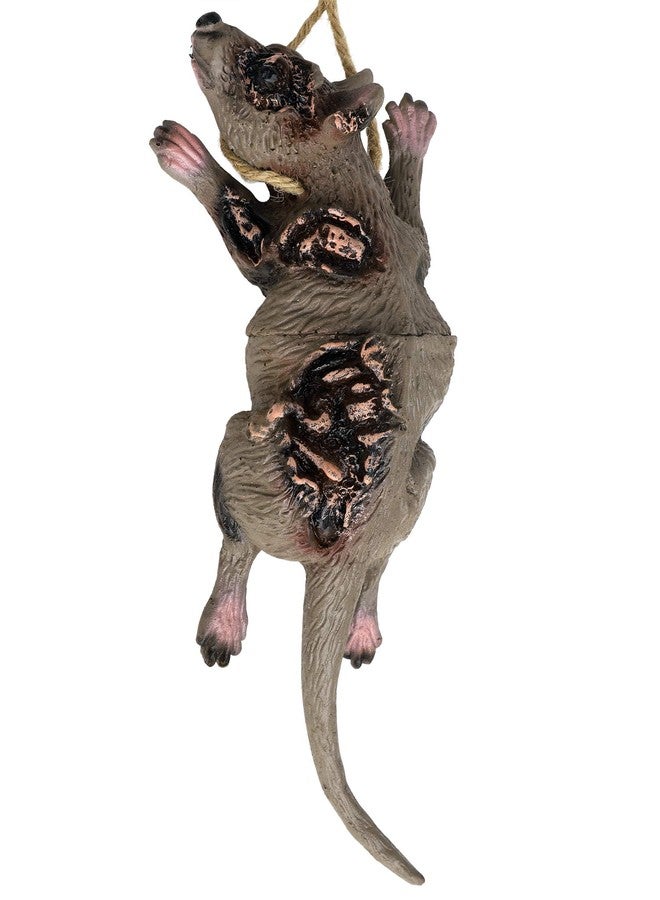 Holiberty Halloween Decor Haning Rat Prop Realistic Looking Spooky Mice Rats Fake Dead Mouse Terrible Prank Props Cats Dogs Interesting Toys Halloween Party Favors Vampire Rats for Haunted House Decoration - Image 1